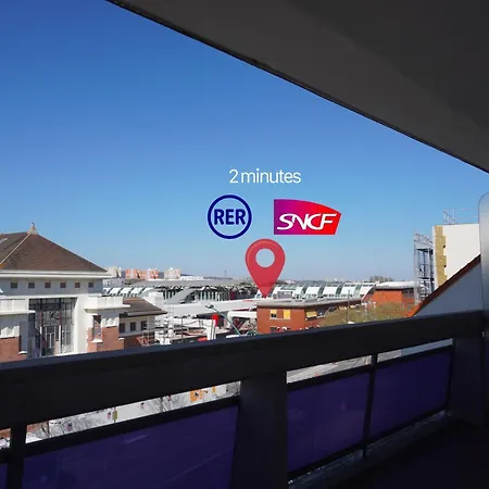 Cosy Devant Rer B Tgv Sncf Massy